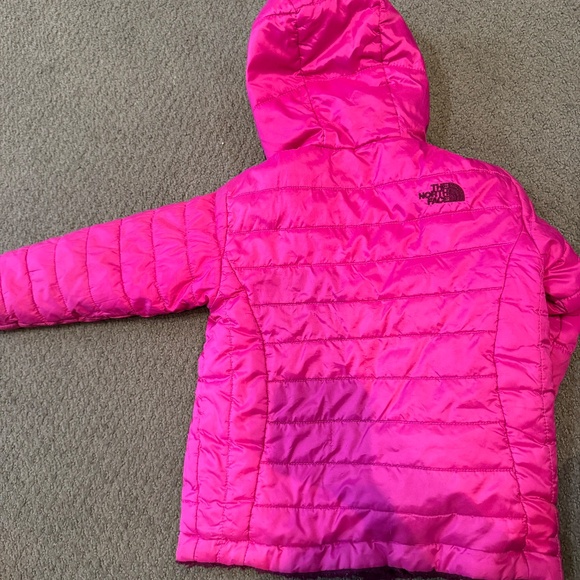 Good Used North Face Thin Puffer 3T Reversible - Picture 2 of 3